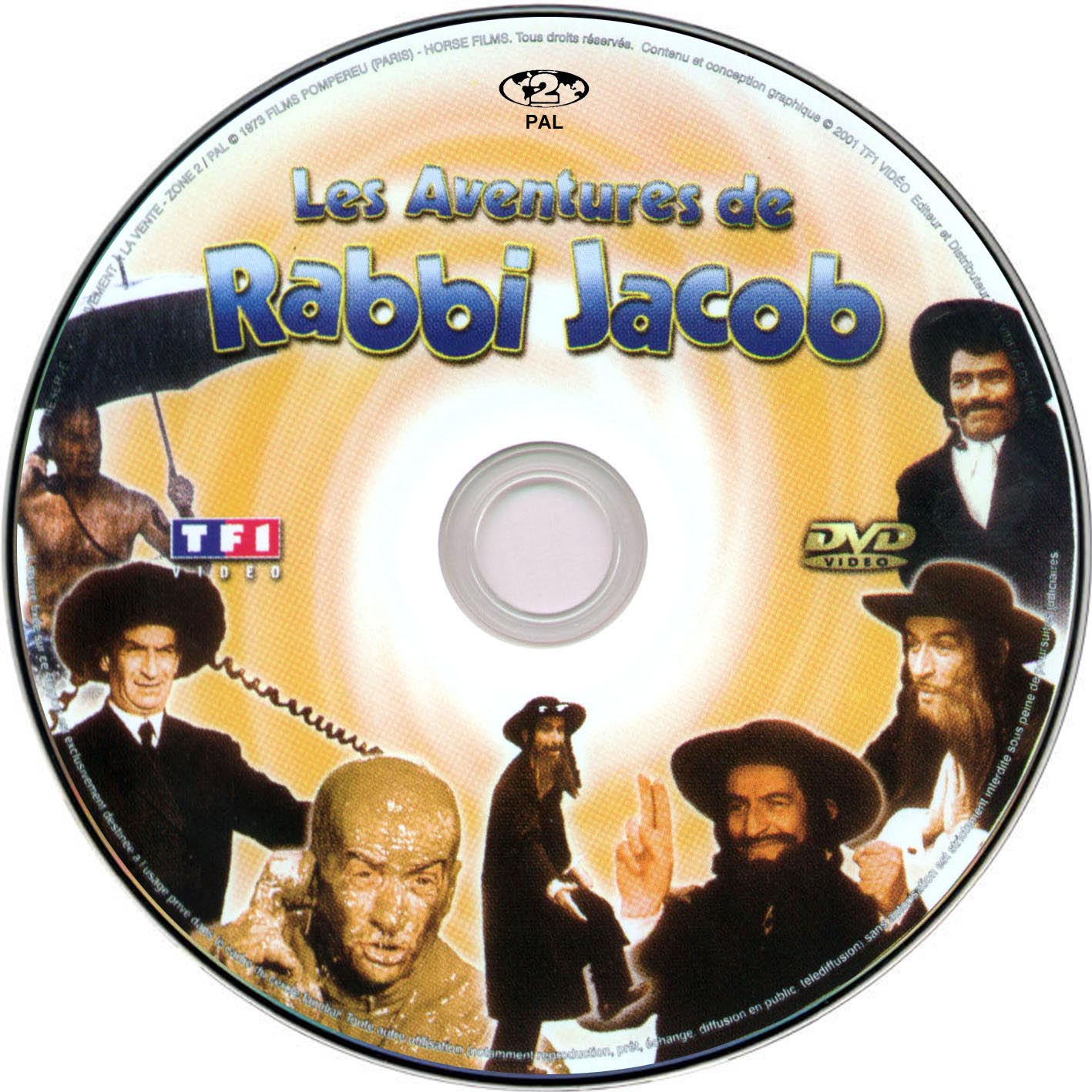 Les aventures de Rabbi Jacob (DVD)